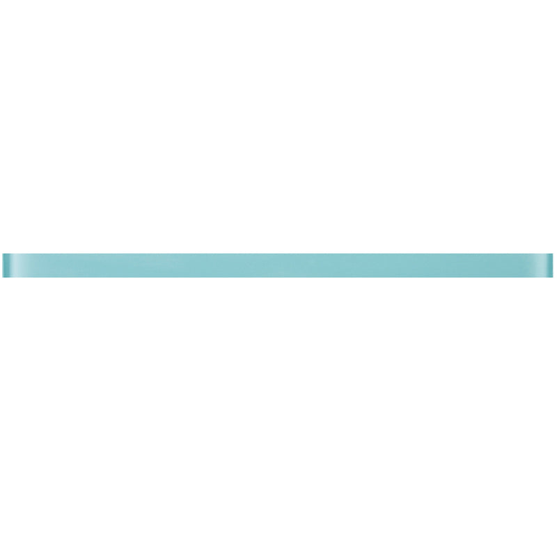 CLIN-10  Ocean Blue Glass Pencil Liner Wall Trim Molding 1"X12/ 1/2"X12"