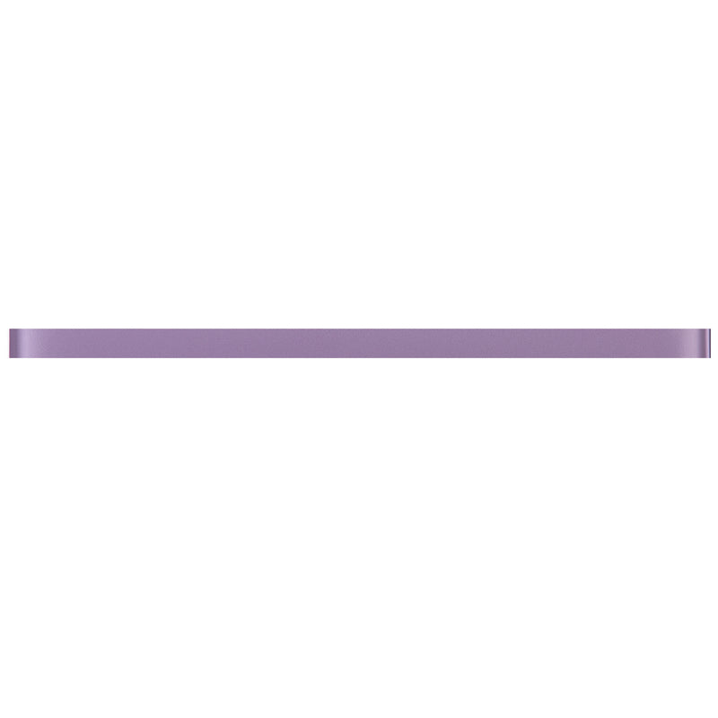 CLIN-13  Purple Glass Pencil Liner Wall Trim Molding 1"X12" / 1/2"X12"