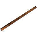 CLIN-16  Brown Glass Pencil Liner Wall Trim Molding 1"X12", 1/2"X12"