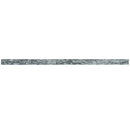 CLIN-17  Silver Glass Pencil Liner Wall Trim Molding 1"X12", 1/2"X12"