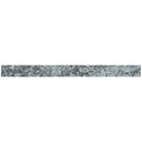 CLIN-17  Silver Glass Pencil Liner Wall Trim Molding 1"X12", 1/2"X12"