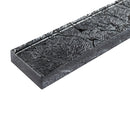 CLIN-17  Silver Glass Pencil Liner Wall Trim Molding 1"X12", 1/2"X12"