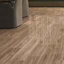 SPAZIO  Teak Wood Look Polished Porcelain Tile 8"X48" Wall & Floor