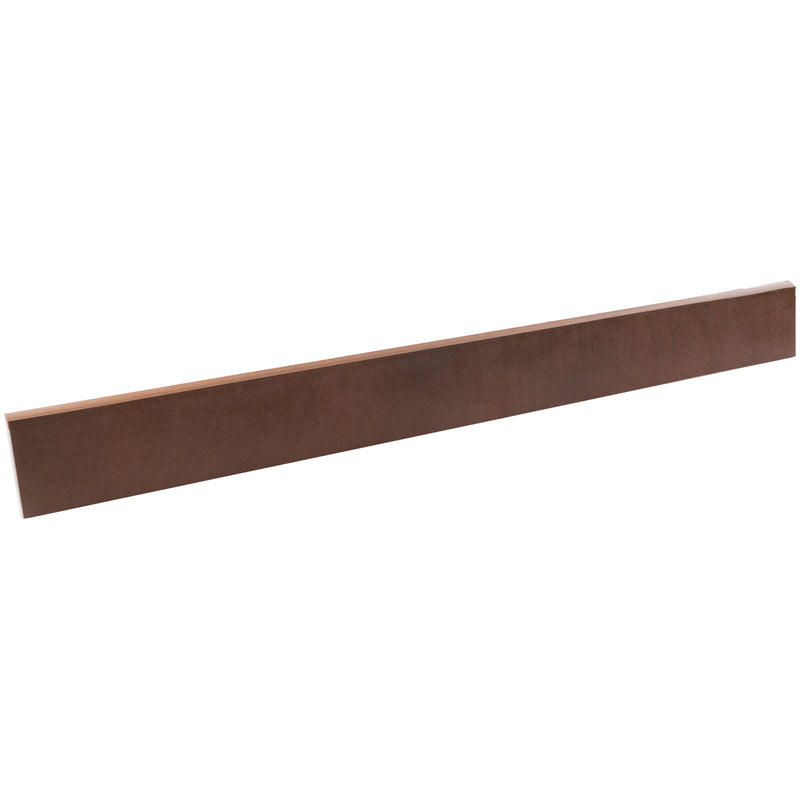 LE LEGHE  Bronzo Porcelain Bullnose 2-1/2" X 24"