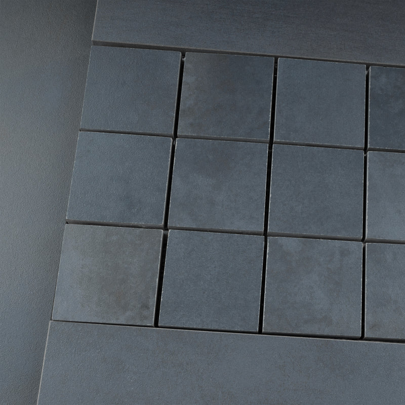 LE LEGHE  Cobalto Porcelain Mosaic Tile Sheet