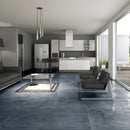 LE LEGHE  Cobalto Matte Porcelain Tile 12"x24",24"x24" Wall & Floor