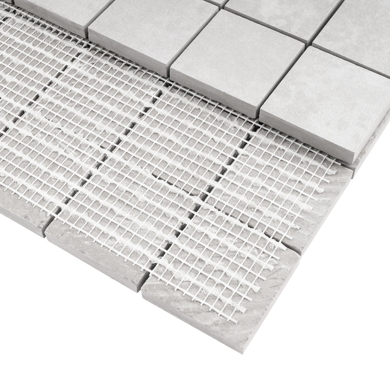 LE LEGHE  Stagno Porcelain Mosaic Tile Sheet