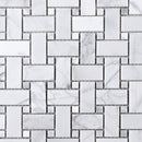 WHCA-10  White Carrara Series - Link Carrarra Mosaic Tile