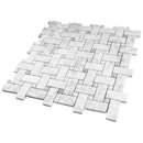 WHCA-10  White Carrara Series - Link Carrarra Mosaic Tile
