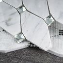 WHCA-07  White Carrara Series - Oversize Mosaic Tile