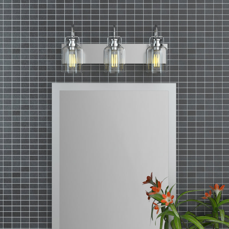 WL0004  3-Light Dimmable LED Vanity Light