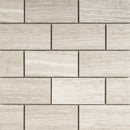 WOBE-01  Wooden Beige Series- Wooden Brick 2X4 Mosaic Tile