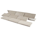 WOBE-01  Wooden Beige Series- Wooden Brick 2X4 Mosaic Tile