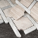 WOBE-05  Wooden Beige Series- Magic Mosaic Tile