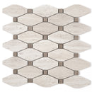 WOBE-07  Wooden Beige Series- Victoria Mosaic Tile